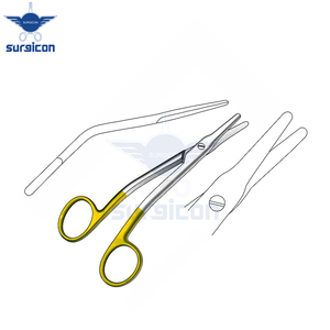Ciseaux chirurgicaux Walter-Cottle 16 cm / 6-1/4 pouces TC Gold, instrument de coupe de précision en acier inoxydable de qualité supérieure - Product Image 6