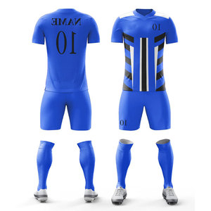 Uniforme de Fútbol OEM para Equipos, Transpirable, de Secado Rápido, Color Sólido, Impreso, Venta al Por Mayor, Fabricante, Uniforme Deportivo - Product Image 1