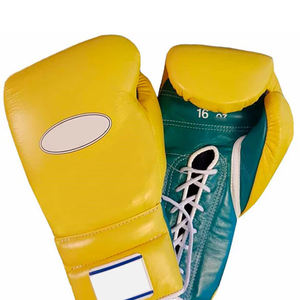 Guantes de Boxeo Profesionales de Nuevo Diseño, de Cuero Genuino, para MMA, Muay Thai, Sparring, Kick Boxing, Elásticos y que Absorben la Humedad - Product Image 2