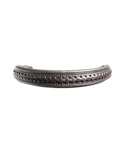 Frontal en cuir tressé rembourré pour cheval, avec design tressé, vente en gros, fabricant, taille personnalisable - Product Image 2