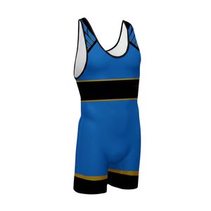 Combinaison de lutte respirante avec graphismes sublimés, combinaison de lutte athlétique personnalisée pour hommes, vêtements de sport de qualité professionnelle - Product Image 5