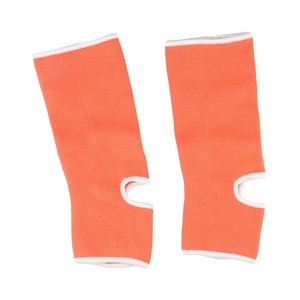 <b>Ankle</b> <b>Support</b> Sleeve Compression Wrap Orange Unisex Adult Pull On Protective Guard for <b>Ankle</b> Protection - Product Image 1