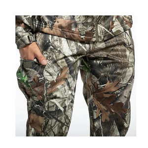 Vêtements imperméables, design OEM, pantalon de chasse vert pour homme avec plusieurs poches, pantalon de chasse camouflage - Product Image 3