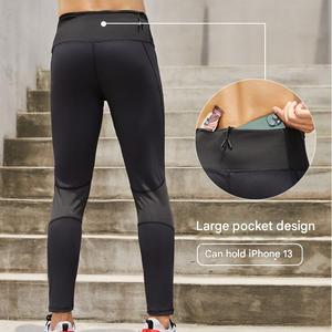 Custom <b>Men</b>’s Reflective Printed <b>Compression</b> Pants Elastic Waist Breathable Running Gym Fitness Workout <b>Tights</b> - Product Image 4