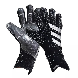 New Customizable Leather Goalkeeper Gloves Outdoor Wear Resistant Non <b>Slip</b> UV Protection for Men <b>Women</b> Competition Training - Product Image 3