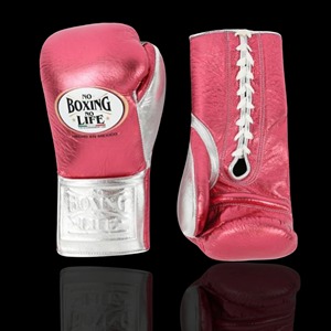 Guantes de Boxeo Profesionales con Cordones, Estilo MMA, de Cuero Genuino, Antideslizantes, de Dedo Completo, que Absorben la Humedad, para Entrenamiento - Product Image 2