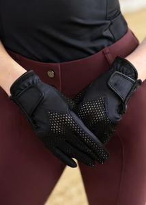 ถุงมือขี่ม้า ความยาวระดับข้อมือ ทนทาน สำหรับกิจกรรมกลางแจ้ง ลำลอง ฤดูหนาว ตกปลา ผ้าฝ้าย/สแปนเด็กซ์ ป้องกันการเกิดขุย - Product Image 3