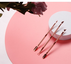 Cuticle Pusher <b>Nail</b> Polish Remover Gel <b>Nail</b> Polish Peeler Scraper Stainless Steel Clean Manicure <b>Tools</b> For Fingernails - Product Image 5