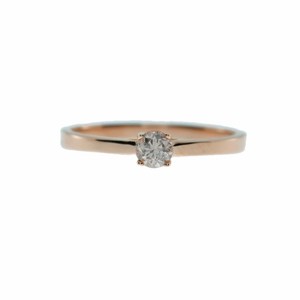 Anillo de Diamante Cultivado en Laboratorio de 0.40 CT, Chapado en Oro de 18K, para Mujer |   Anillo de Compromiso y Boda Elegante y Moderno |   Joyería nupcial minimalista - Product Image 3
