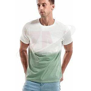 Camiseta de Hombre Casual de Algodón con Cuello Redondo y Manga Corta, Corte Holgado, Estilo Urbano, Venta al Por Mayor, Personalizable - Product Image 4
