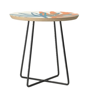 Mesa Auxiliar Antigua de Gran Venta, Mesa de Centro Geométrica Esmaltada, Mueble Decorativo para el Hogar con Cajón Lateral, Tamaño Personalizable - Product Image 1