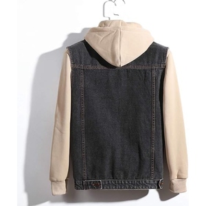 Custom <b>Men's</b> Summer Vintage Washed 100% Cotton <b>Denim</b> Sleeveless <b>Vest</b> Stand Collar Biker Motorcycle Waistcoat OEM Manufacturer - Product Image 4