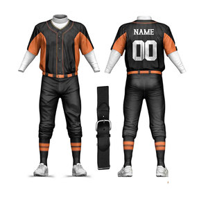 Kit de baseball en tissu extensible de qualité supérieure, vêtements de sport, kit de jeu en plein air haute durabilité, kit personnalisé avec logo imprimé - Product Image 5