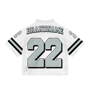 Camiseta Deportiva Retro Americana Personalizable, Estilo Vintage, para Béisbol o Fútbol, 100% Poliéster, Cuello en V, Tirantes Ajustables, Corte Holgado - Product Image 3