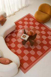 High Density Geometric Area Rug - Soft Touch Modern Living Room Carpet, <b>Large</b> Anti-Slip Floor <b>Mat</b> for Bedroom & Guest Room - Product Image 1