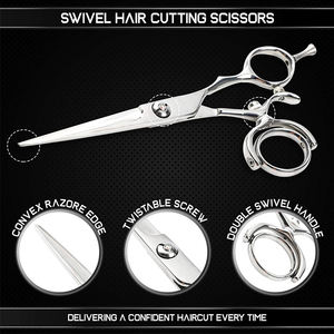 Tijeras de Peluquería de Acero Inoxidable de Alta Calidad, Afiladas como Cuchillas de Barbero, Precio de Fábrica - Product Image 2