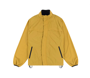 <b>Men</b> Casual <b>Zip</b> <b>up</b> Lightweight Windbreaker Jacket Breathable Outdoor <b>Fleece</b> Waterproof Softshell Spring Sportswear Bomber Jacket - Product Image 1