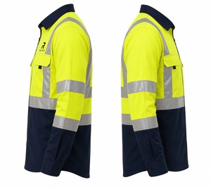 Chaqueta de Seguridad de Alta Visibilidad RELEVO INDUSTRIES con Estampado Floral Reflectante, Ropa de Trabajo de Alta Visibilidad, Ropa Protectora para Exteriores - Product Image 4