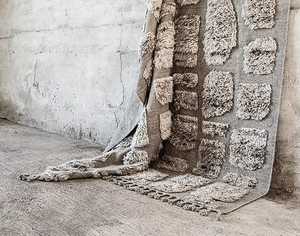 Tapis de luxe Beni Ourain en laine berbère marocaine noué à la main, authentique tapis tribal Beni Ourain fait main en laine - Product Image 3