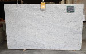 แผ่นหินแกรนิตสีขาวงาช้างสำหรับเคาน์เตอร์และท็อปโต๊ะเครื่องแป้ง - Product Image 5