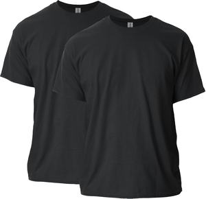 Camiseta de Forro Polar Ecológica de Poliéster/Algodón para Hombre, Venta al Por Mayor, Camisetas Lisas de 220 Gramos, Manga Corta - Product Image 1