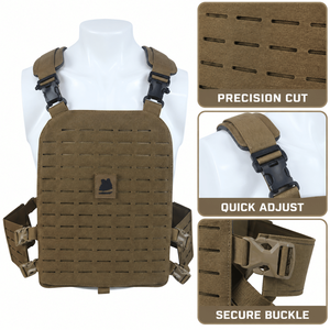 Chaleco de Entrenamiento con Peso Ajustable de 5-20 kg, Panel Cortado con Láser para Entrenamiento de Fuerza - Product Image 3