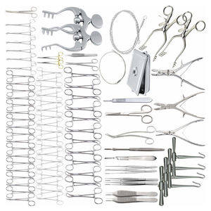 Kit de Instrumentos Quirúrgicos Reutilizables, Completos, de Acero Inoxidable, para Quirófano, con Caja de Esterilización - Product Image 2