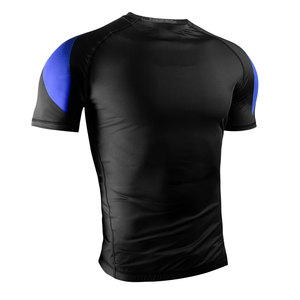 Personnalisez votre propre logo sur un rashguard à manches longues sublimé, rashguard MMA, rashguard BJJ, t-shirt de compression MMA pour hommes - Product Image 1