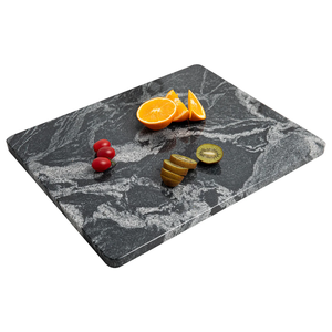 Planche à découper en marbre de qualité supérieure, durable, carrée, épaisseur 1,5 cm, résistante au lave-vaisselle, pour ustensiles de cuisine - Product Image 4