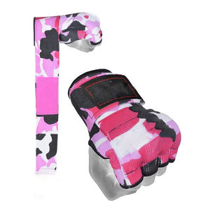 Vendas de boxeo personalizadas de ajuste rápido con almohadilla de gel, guantes interiores de boxeo, vendas protectoras para entrenamiento de boxeo y MMA. - Product Image 6