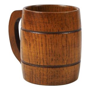Taza de madera hecha a mano para desayuno, taza ecológica de madera para servir bebidas, para uso en bares de jugos y cafeterías, precio de oferta. - Product Image 6