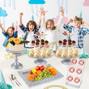 Support à gâteau en métal de qualité supérieure, prêt à l'exportation, idéal pour les mariages, les anniversaires et les événements spéciaux. Disponible au meilleur prix. - Product Image 5
