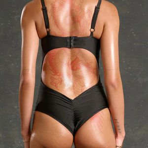 Body de Pole Dance 2026 para Mujer, Transpirable, Moldeador, Ajustado, de Una Pieza, Elástico, para Actuaciones - Product Image 2