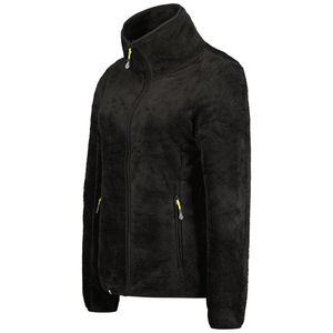 Fabricant OEM sur mesure, veste polaire en polyester à fermeture éclair intégrale, softshell, mode hiver, best-seller pour femmes - Product Image 3