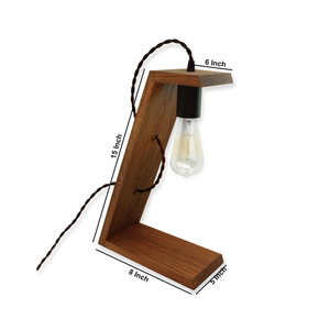 Handmade Wooden <b>Table</b> <b>Lamp</b> Modern Bedside <b>Lamp</b> Decorative Wood Desk Light Custom Size Custom Logo for Bedroom Living Home Decor - Product Image 2