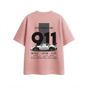 T-shirt imprimé pour homme à manches courtes, coupe ample, en jersey de coton, col rond, style décontracté - Product Image 5