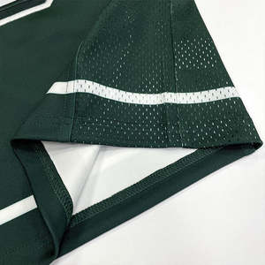 Maillot de football américain vert foncé personnalisé, vente en gros, t-shirt rétro pour homme, poids lourd - Product Image 5