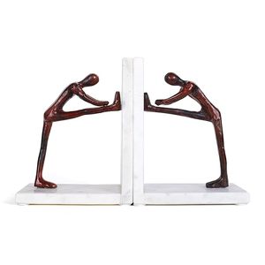 Sujetalibros Metálicos Minimalistas para la Organización de la Sala de Estudio Tradicional, Decoración de Bodas, con Diseño Simple y Equilibrio Estructural Resistente - Product Image 3