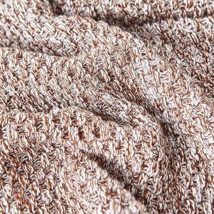 Coperta in Maglia 100% Cotone Lavabile in Lavatrice, Morbida e Accogliente, 3.0 libbre, 51 x 63 Pollici per Divani - Product Image 4