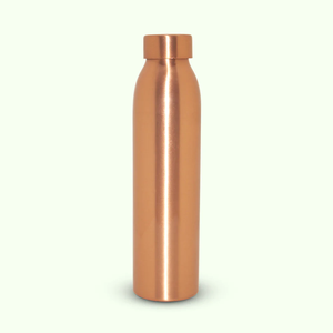 Bouteilles d'eau en cuivre de haute qualité à prix avantageux, martelées et polies miroir. - Product Image 4