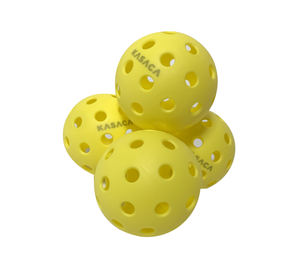 Paquet de 4 balles de pickleball extérieures de haute qualité avec 40 trous Équipement de pickleball en matériau PP résistant à l'approvisionnement direct d'usine - Product Image 2