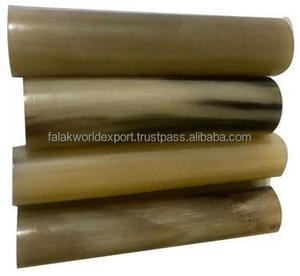 Rouleau de corne de buffle 100% véritable, poli, noir et blanc naturel, pour la fabrication de poignées de couteaux à tampon, directement d'Inde par FWE - Product Image 2