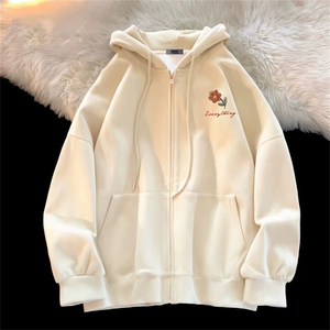 Women <b>Hoodies</b> Spring And Autumn <b>Thin</b> Collection Fashion Trends Versatile Casual Lazy Wind 2026 New Cute Girl Latest Design - Product Image 5