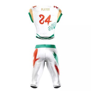 Servicio OEM, Uniformes de Fútbol Americano Sublimados Personalizados, Uniformes de Fútbol Americano Transpirables para Entrenamiento Juvenil Universitario - Product Image 6