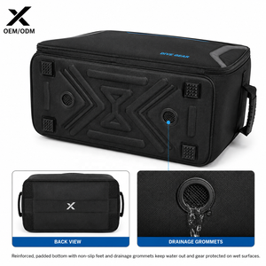X Sports City Custom <b>Diving</b> Regulator Instrument Waterproof Heavy Duty EVA Nylon Zipper Closure 6-7 Inch Scuba Gear Storage Bag - Product Image 3