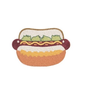Mantel individual artesanal de cuentas para mesas de comedor, decorativo, bordado con cuentas, para la decoración de la mesa del hogar. - Product Image 4