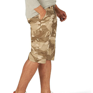 Shorts cargo vintage pour hommes, multi-poches, en coton, tissu lavé, décontractés pour l'été, vente en gros, design personnalisé - Product Image 6