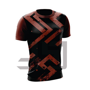 Camiseta Deportiva Personalizada para Equipos, 100% Algodón, Secado Rápido, Antibacteriana, Transpirable, Cuello en V, para Torneos, Prácticas, Escuelas y Clubes - Product Image 5