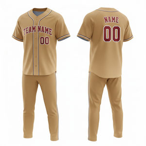 Uniforme de Béisbol Personalizado al por Mayor con Pantalones, Ropa Deportiva Sublimada para Equipos, Precio Económico, el Mejor Uniforme Sublimado Transpirable - Product Image 3