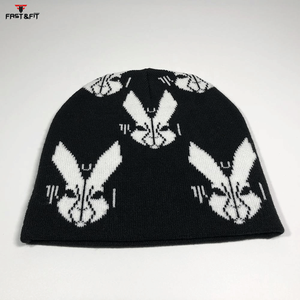 New Design Autumn Winter High Quality Fleece Fabric <b>Beanie</b> Cap Breathable Waterproof <b>Light</b> Weight Unisex Custom Logo Adult - Product Image 4